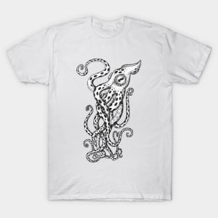 Octopus modern art T-Shirt